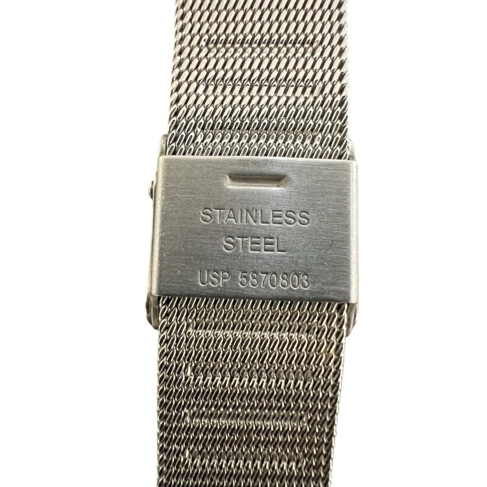 Skagen watch Round,stainless steel, Swarovski crystals mesh water resistant - Picture 7 of 16